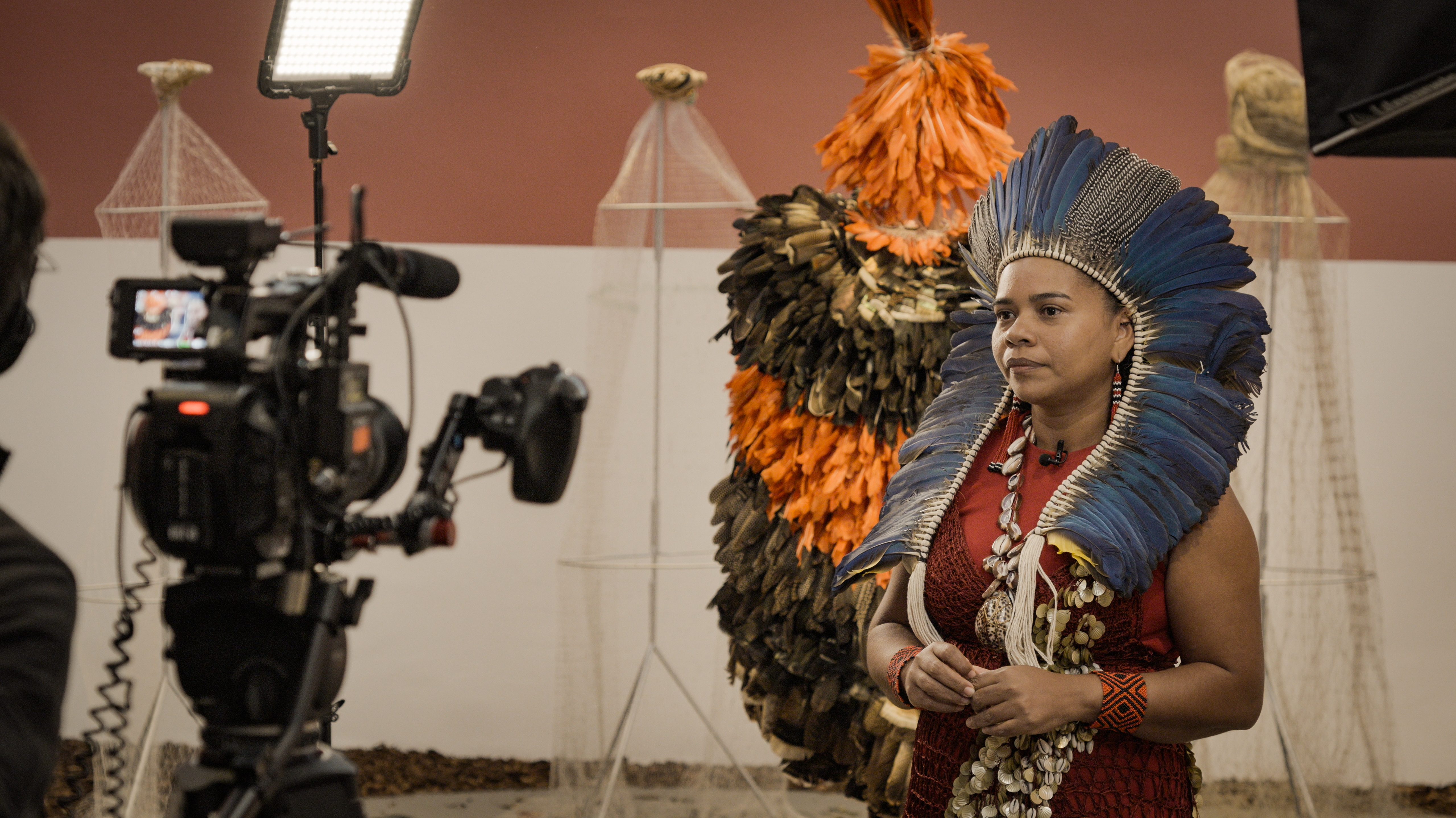 Behind the scenes